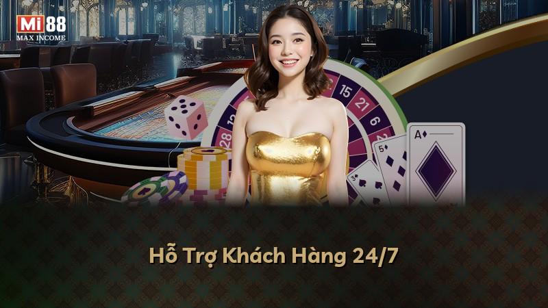 Hỗ Trợ Khách Hàng 24/7