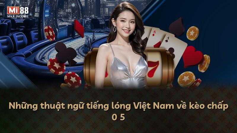 Những thuật ngữ tiếng lóng Việt Nam về kèo chấp 0 5